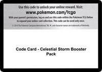 Code Card - Celestial Storm Booster Pack