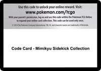 Code Card - Mimikyu Sidekick Collection