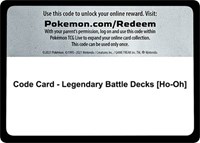 Code Card - Legendary Battle Decks [Ho-Oh]