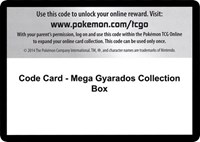Code Card - Mega Gyarados Collection Box
