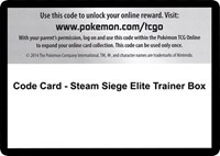 Code Card - Steam Siege Elite Trainer Box
