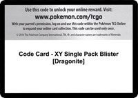 Code Card - XY Single Pack Blister [Dragonite]