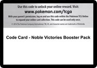 Code Card - Noble Victories Booster Pack