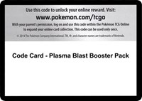 Code Card - Plasma Blast Booster Pack