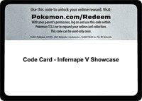 Code Card - Infernape V Showcase
