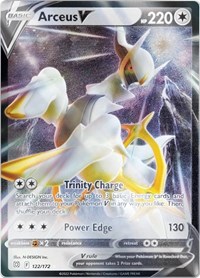 Arceus V (Metal Card)