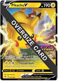 Pikachu V (Vivid Voltage Stamped)
