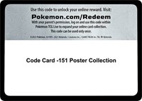 Code Card -151 Poster Collection