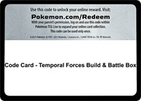 Code Card - Temporal Forces Build & Battle Box