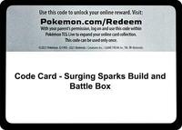 Code Card - League Battle Deck [Charizard ex]