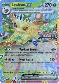 Leafeon ex (Prismatic Evolutions Stamp)