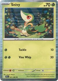 Snivy (Unova Poster Collection)