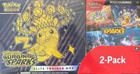 Costco Pokemon Surging Sparks 2-Pack Trainer Box and Booster Bundle