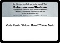 Code Card - "Hidden Moon" Theme Deck