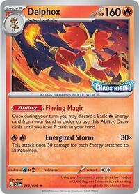 Delphox (Chaos Rising Stamped)