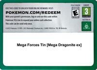 Code Card - Mega Forces Tin [Mega Dragonite ex]