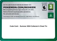 Code Card - Summer 2024 Collector's Chest Tin