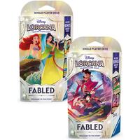 Disney Lorcana: Fabled Starter Deck [Set of 2]