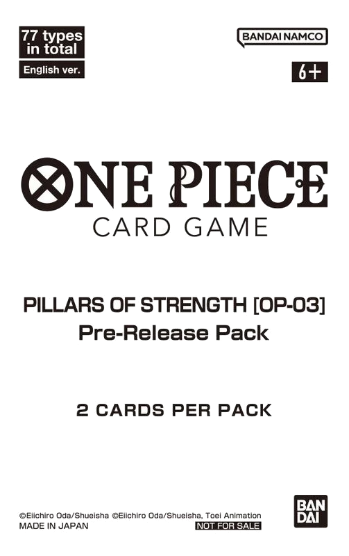 Pillars of Strength Pre-Release Cards