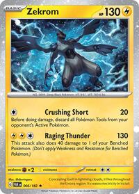 Zekrom (Paradox Rift Stamped)